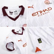 Manchester City Kids Away Soccer Jersey Kit (Jersey + Shorts) 2023/24 - Image 7