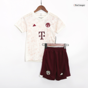 Bayern Munich Kids Third Soccer Jersey Kit (Jersey + Shorts) 2023/24