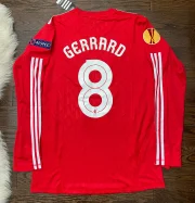GERRARD LIVERPOOL FC Retro Home Soccer Jersey 2011-12 - Image 2