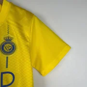 Al Nassr Kids Home Soccer Jersey Kit 2023/24 - Image 4