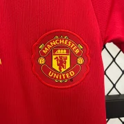 Manchester United Kids UCL Final Soccer Jersey with Shorts 2008 - Image 8