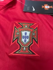 Ronaldo Euro Cup Home Soccer Jersey Portugal Retro 2016 - Image 3