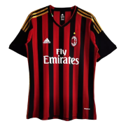 AC Milan Retro Home Soccer Jersey 2013/14