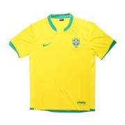 Brazil Retro Home Soccer Jersey World Cup 2006 - Image 2