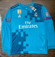 Ronaldo Real Madrid Retro Custom Away Soccer Jersey 2017/18