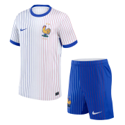 France kids Away Soccer Jersey Set Euro Cup 2024 (Jersey + Shorts)