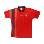Spain Retro Soccer Jersey Home World Cup 1994 - Image 2