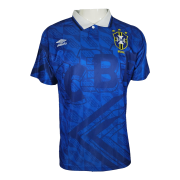 Brazil Retro Away Soccer Jersey 1991/93