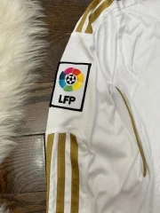 Ronaldo Real Madrid Retro Home Soccer Jersey Long Sleeves 2011/12 - Image 3