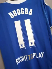 DROGBA Chelsea Retro Home Soccer Jersey UCL 2011/12 - Image 5