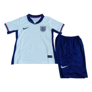 England Kids Home Soccer Jersey Kit EURO 2024