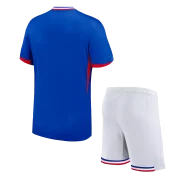 France kids Home Soccer Jersey Set Euro Cup 2024 (Jersey + Shorts) - Image 2