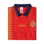 Spain Retro Soccer Jersey Home World Cup 1994 - Image 4