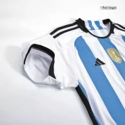 Custom Argentina Home Soccer Jersey 2022 - Image 6