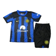 Inter Milan Kids Home Soccer Jersey Kit (Jersey + Shorts) 2023/24 - Image 2