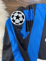 PIRLO Inter Milan Retro Final Home Soccer Jersey Long Sleeves 2009/10 - Image 3
