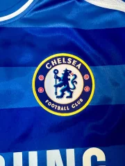 DROGBA Chelsea Retro Home Soccer Jersey UCL Long Sleeves 2011/12 - Image 5