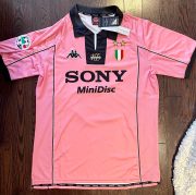 Zinedine Zidane Juventus Retro away Soccer Jersey 1997/98