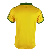 Brazil Retro Home Soccer Jersey 1977 - Image 7